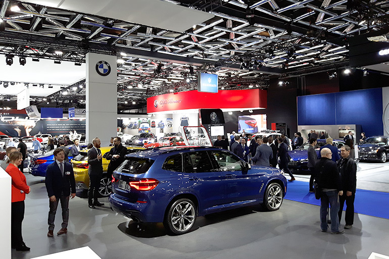 Les vedettes du Salon de l’auto de Montréal 2018
